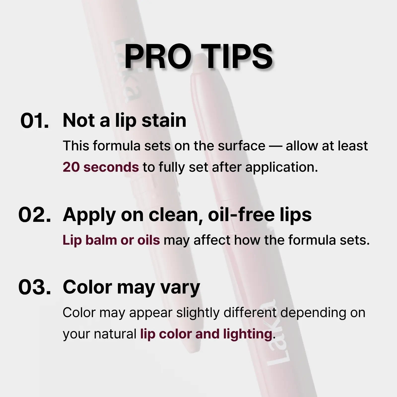 [Laka] [NEW Shades] Easy Glide Lip Liner — Creamy, Blendable Color with Smooth Application